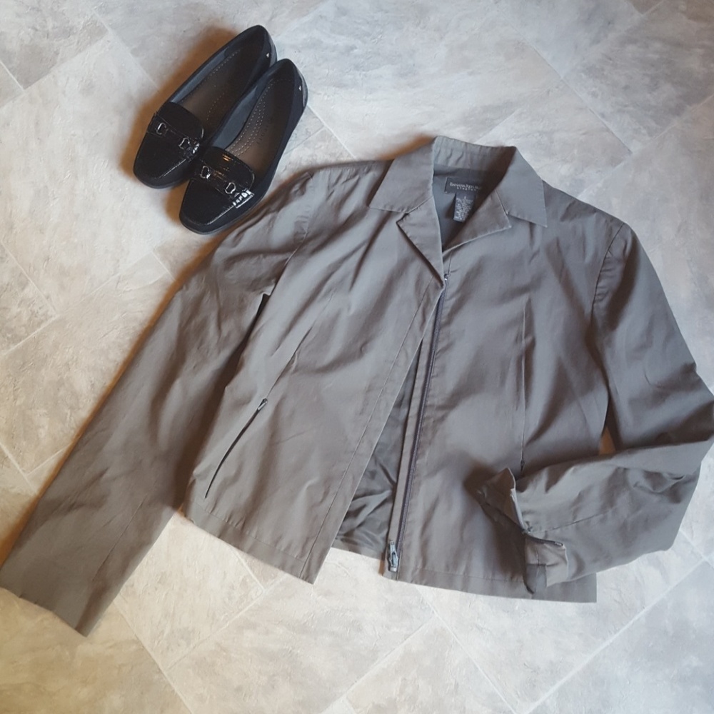 Banana Republic hidden zipper jacket